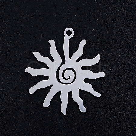 Non-Tarnish 304 Stainless Steel Pendants A-STAS-S105-JN382-1-1