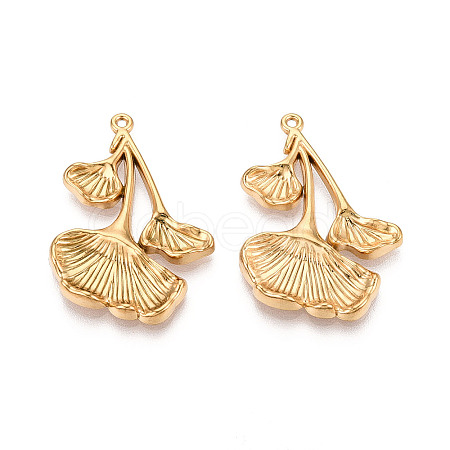 304 Stainless Steel Pendants STAS-N114-53G-1