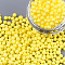 Small Craft Foam Balls, Round, for DIY Wedding Holiday Crafts Making, Yellow, 2.5~3.5mm