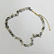 Natural Rutilated Quartz Chips Beaded Necklace, Gemstone Jewelry for Women, 15.75 inch(40cm)