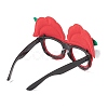 Christmas Plastic & Non-woven Fabric Glitter Glasses Frames LS-AJEW-E053-01B-3
