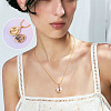 1Pc Brass Micro Pave Cubic Zirconia Locket Pendants KK-TADJ0001-07-6
