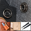 1Bag Brass Snap Buttons KK-GF0001-25P-6