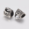 Ion Plating(IP) 304 Stainless Steel European Beads Rhinestone Settings STAS-J022-001AS-1