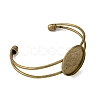 DIY Brass Cuff Bangle Making DIY-X0292-64AB-2