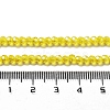Electroplate Transparent Glass Beads Strands EGLA-A035-T3mm-A03-4