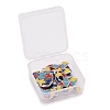 8Pcs 2 Style Enamel Alloy Pendants ENAM-LS0001-09P-8