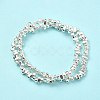 Electroplated Synthetic Non-magnetic Hematite Beads Strands G-C024-05-3