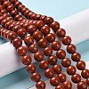 Natural Red Jasper Beads Strands G-I199-25-8mm-4