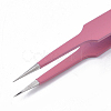 Spray Painted 201 Stainless Steel Beading Tweezers TOOL-S012-01-4