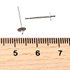 304 Stainless Steel Stud Earring Findings STAS-D370-02P-01-3