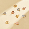 9Pcs 3 Colors 316 Surgical Stainless Steel Charms STAS-DC0009-36-4