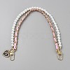 PU Leather & Plastic Pearl  Phone Hand Strap Chains AJEW-WH20048-12C-1