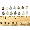 70Pcs 14 Colors Electroplate Glass Beads EGLA-FS0001-47-5
