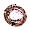 Natural Multicolor Tourmaline Beads Strands G-F770-A01-02-3
