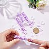 304Pcs 2-Hole Glass Seed Beads SEED-NB0001-70-4