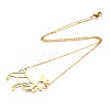 201 Stainless Steel Pendant Necklaces NJEW-T009-JN092-2-40-2