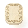 Flower Frame Brass Stamp Heads AJEW-M037-05G-02-2