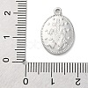 Anti-Tarnish 201 Stainless Steel Pendants STAS-Q015-03P-3