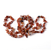 Natural Carnelian Chips Beads Strands F017-3