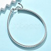 12MM 304 Stainless Steel Flat Snake Chain Necklaces for Women NJEW-U049-01P-2