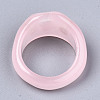 Resin Finger Rings X-RJEW-N033-008-C02-4