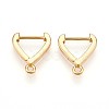 Brass Hoop Earring Finding KK-N261-56G-1