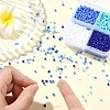 72G 4 Styles Glass Seed Beads SEED-YW0002-77B-4