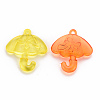 Transparent Acrylic Pendants TACR-T024-01B-2