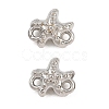 304 Stainless Steel Connector Charms SA-CBA302A-02P-1