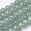 Natural Green Aventurine Beads Strands G-D855-09-8mm-1