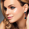 4Bags 2 Styles Opaque Acrylic European Large Hole Beads SACR-HY0001-09-7
