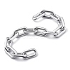Handmade Spray Painted CCB Plastic Cable Chains AJEW-JB00729-03-1