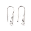Eco-Friendly Brass Earring Hooks KK-M157-03P-NR-2