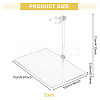 Plastic Model Assembled Action Figure Display Holders ODIS-WH0038-09-2