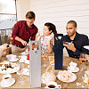 6Pcs 6 Styles Portable PU Leather Single Wine Bottle Tote Carrier Bags CON-CA0001-029-6
