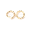 Brass Open Jump Rings KK-G604-08G-22-2