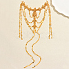 Brass Multi-layer Tassel Headpiece BI1246-5