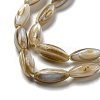 Natural Freshwater Shell Beads Strands SHEL-C005-04-3