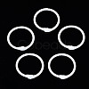 Spray Painted Iron Split Key Rings IFIN-T017-01M-1