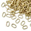 Opaque Spray Painted Acrylic Linking Rings LS-OACR-S021-65A-B01-2