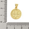 Rack Plating Brass Pendants KK-S380-34G-01-3