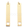 Ion Plating(IP) 304 Stainless Steel Pendants LS-STAS-I311-13G-1