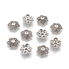Tibetan Style Alloy Bead Caps X-LF10883Y-NF-1