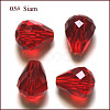 Imitation Austrian Crystal Beads SWAR-F062-12x10mm-05-2