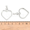Alloy Pendant Cabochon Settings FIND-G079-01P-3