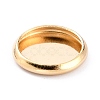 304 Stainless Steel Cabochon Settings STAS-Y001-12B-G-4