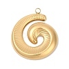 304 Stainless Steel Pendants STAS-C121-45E-G-1