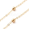 Brass Satellite Chain Necklaces NJEW-JN03559-02-4