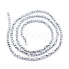 Electroplate Non-magnetic Synthetic Hematite Beads Strands G-L487-C-10-3